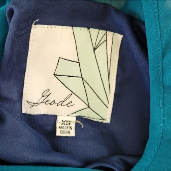 Modcloth Geode Teal Jewel Maxi Dress - Picture 4 of 6